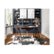 Alt View Zoom 15. Simpli Home - Sawhorse Rectangular Modern Industrial Wood Table - Dark Chestnut Brown.