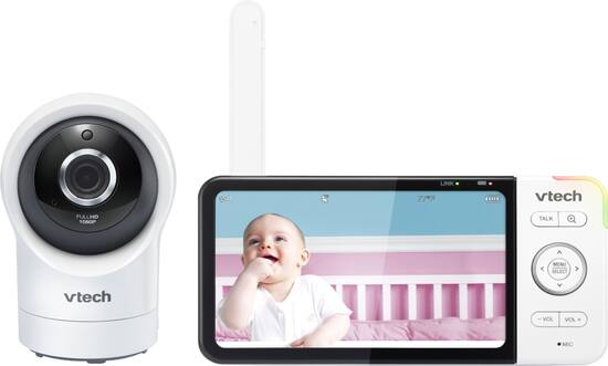 Vtech Baby Monitoring System White Rm5764hd Best Buy Vtech Baby Monitoring System White Rm5764hd Best Buy