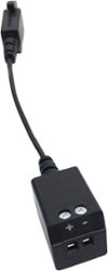 Bose - Lifestyle 600/650 System 2-Pin Speaker to Bare Wire Adapter - Black - Front_Zoom