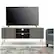 Alt View 14. Simpli Home - Hunter SOLID MANGO WOOD 60 inch Wide Industrial TV Media Stand in Grey For TVs up to 65 inches - Gray.