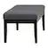 Left. Simpli Home - Lacey 43 inch Wide Contemporary Rectangle Tufted Ottoman Bench - Slate Gray.