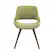 Front. Simpli Home - Malden Mid Century Modern Bentwood Dining Chair in Acid Green Woven Fabric - Acid Green.