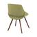 Alt View 12. Simpli Home - Malden Mid Century Modern Bentwood Dining Chair in Acid Green Woven Fabric - Acid Green.