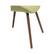 Alt View 16. Simpli Home - Malden Mid Century Modern Bentwood Dining Chair in Acid Green Woven Fabric - Acid Green.