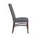 Left. Simpli Home - Ezra Contemporary Faux Leather Dining Chairs (Set of 2) - Stone Gray.