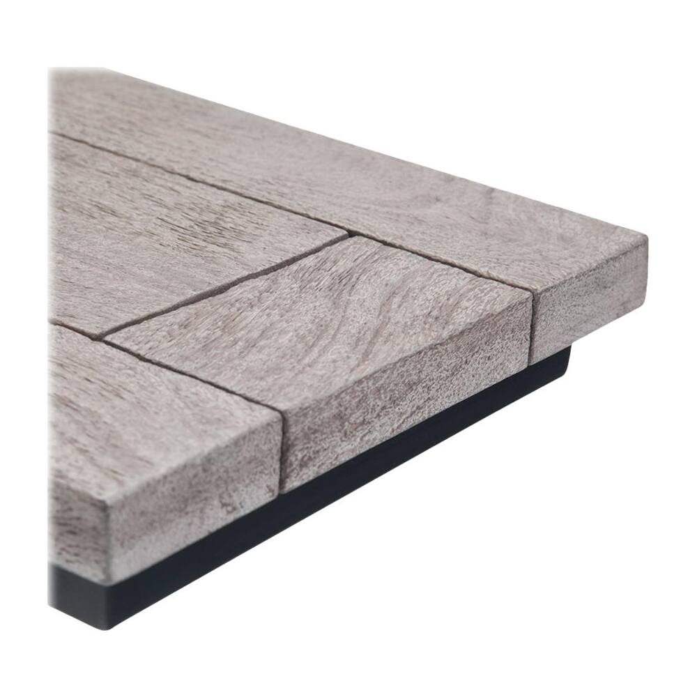 Alt View 12. Simpli Home - Skyler Rectangular Modern Industrial Solid Mango Wood Side Table - Walnut Brown.