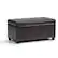 Angle. Simpli Home - Amelia Storage Ottoman Bench - Tanner's Brown.