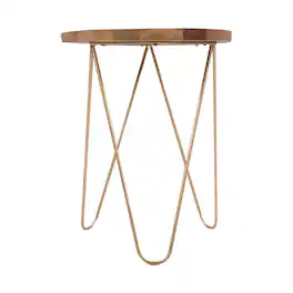 Simpli Home - Patrice Mid-Century Modern Mango Wood Accent Table - Natural