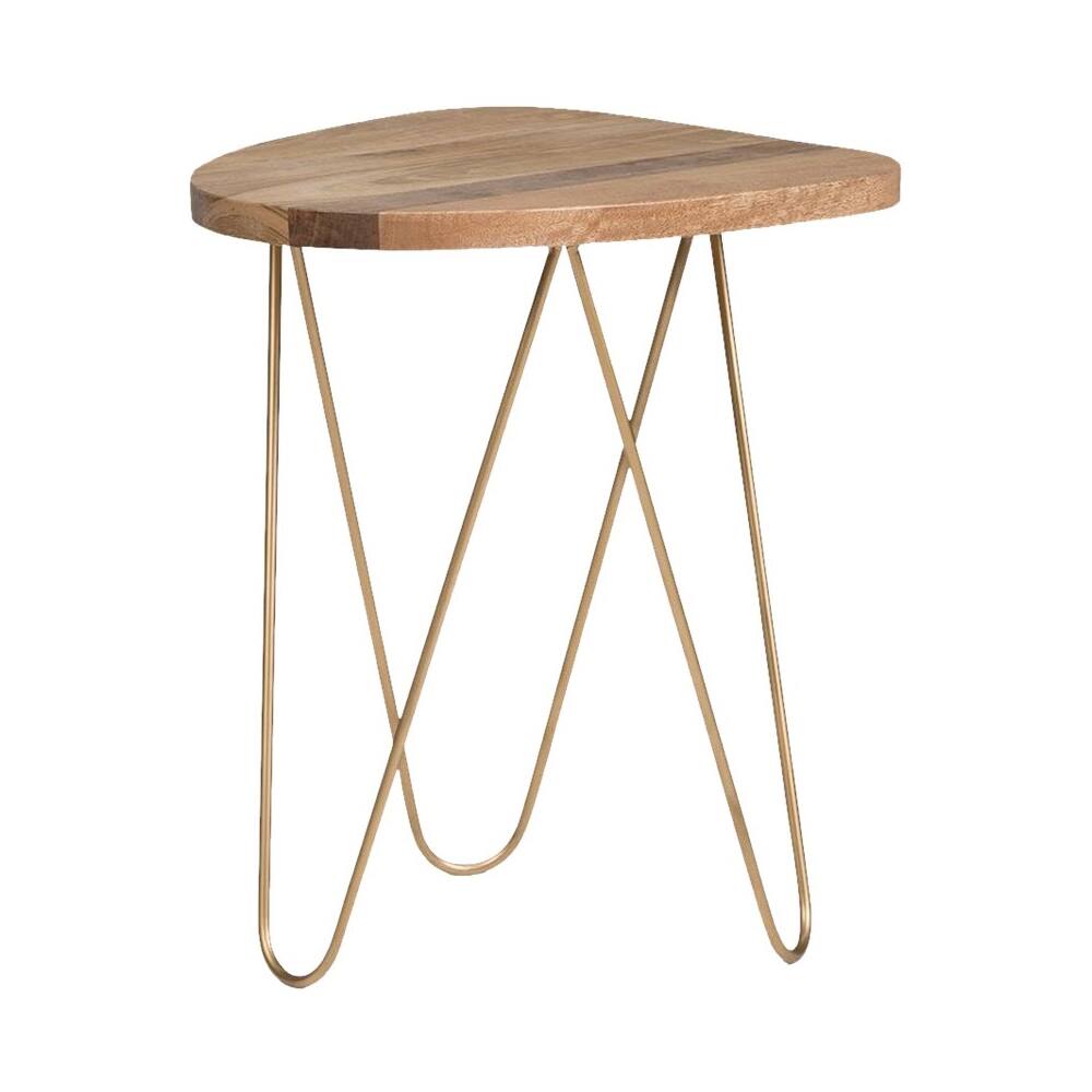 Alt View 11. Simpli Home - Patrice Mid-Century Modern Mango Wood Accent Table - Natural.