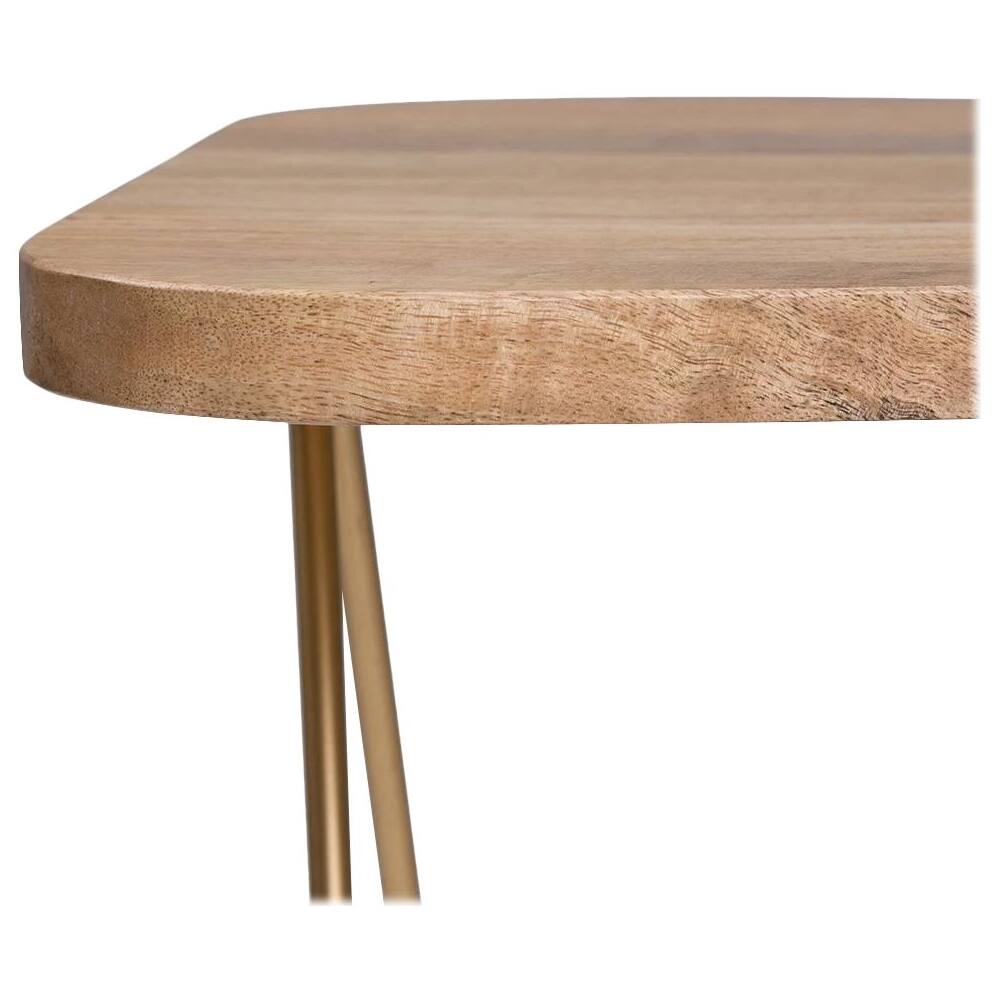 Alt View 16. Simpli Home - Patrice Mid-Century Modern Mango Wood Accent Table - Natural.