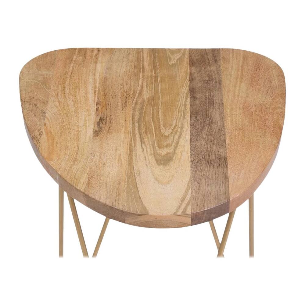 Alt View 17. Simpli Home - Patrice Mid-Century Modern Mango Wood Accent Table - Natural.
