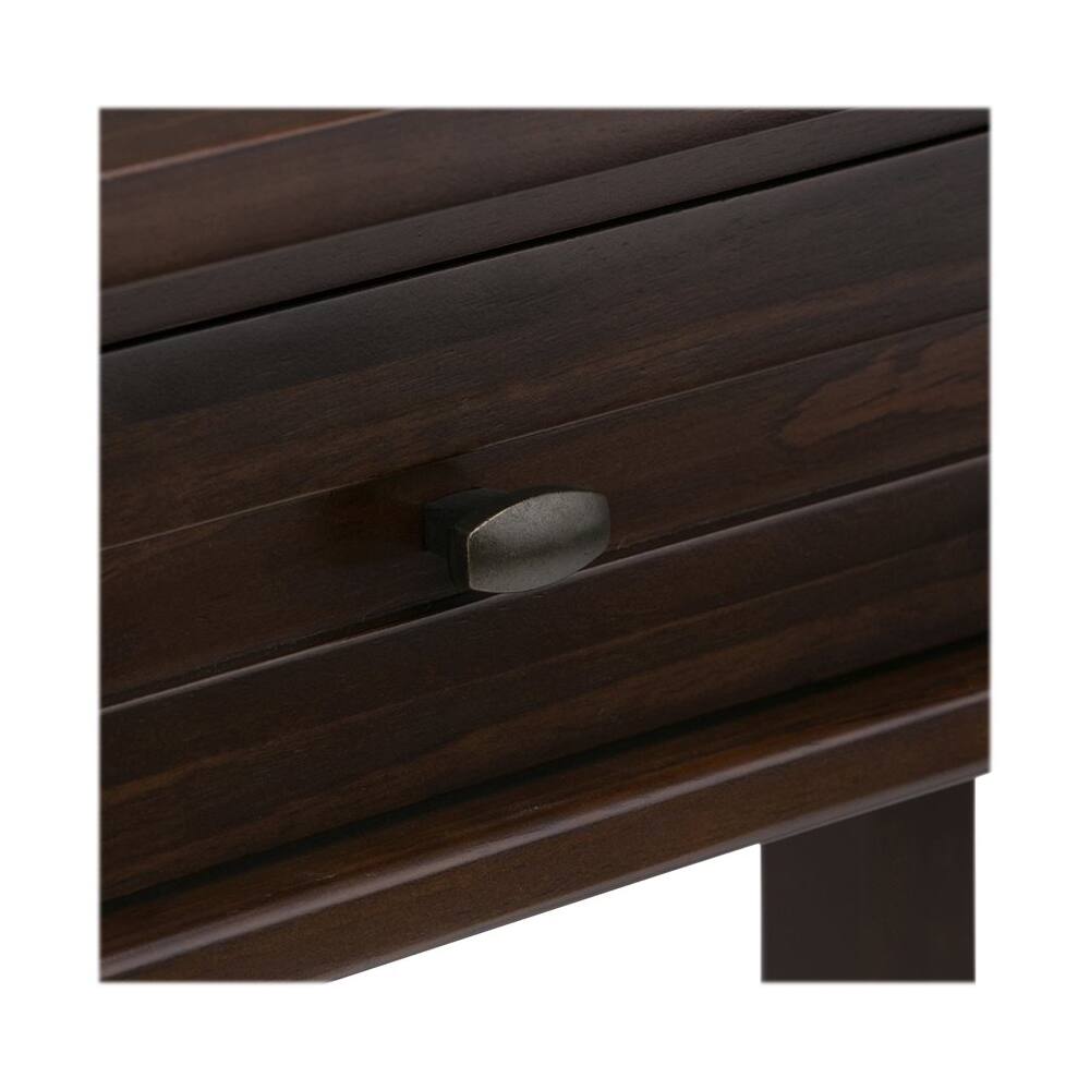 Alt View 11. Simpli Home - Warm Shaker SOLID WOOD Transitional 48 inch Wide Writing Office Desk in Tobacco Brown - Tobacco Brown.