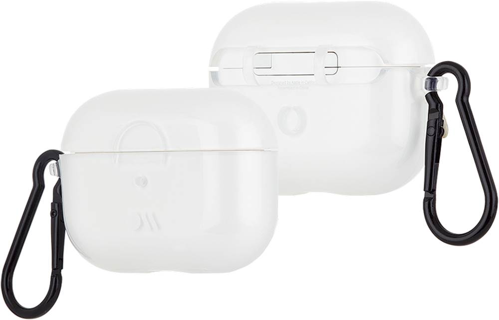 オーディオ機器 イヤフォン Best Buy: Case-Mate Case for Apple AirPods Pro Clear CM041844