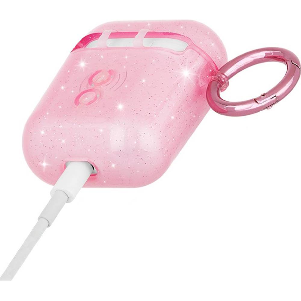 Pink & Violet Groove AirPods 3 Glass Case - Compatible with