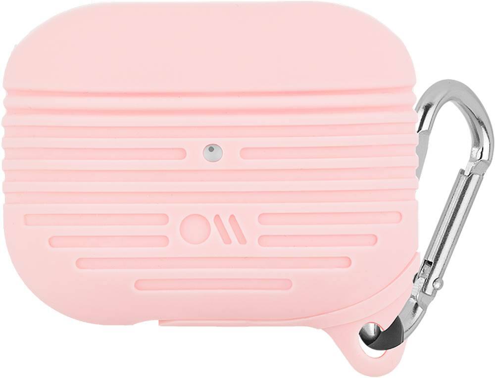 Front. Case-Mate - Tough Case for Apple AirPods Pro - Pink.