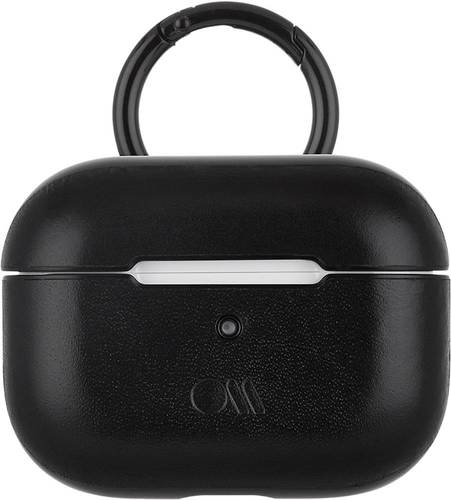 Case-Mate - Leather Case for Apple AirPods Pro - Black