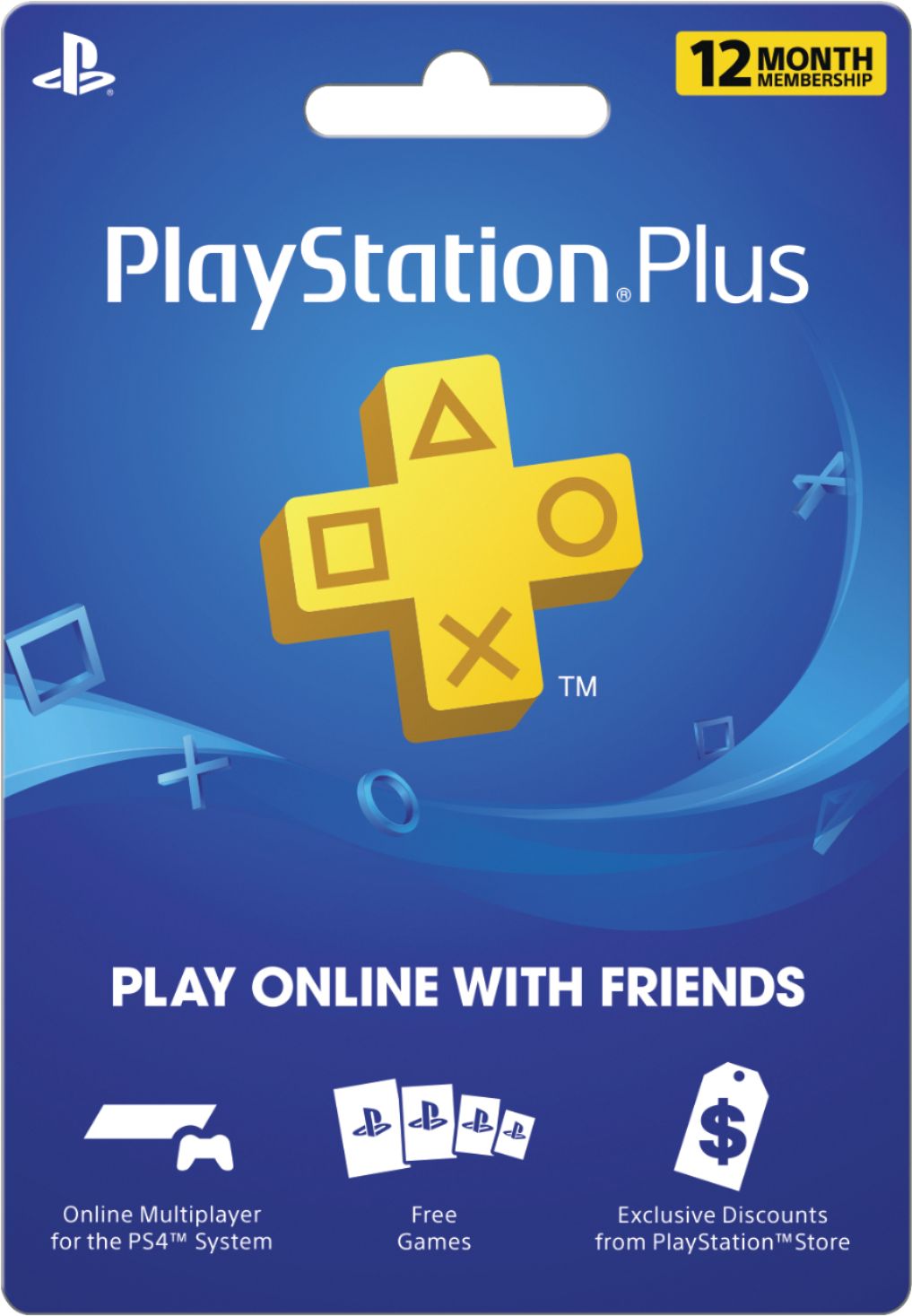 Sony PlayStation Plus 12 Month Subscription [Digital] PlayStation Plus  12-MO - Best Buy