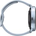Alt View Zoom 12. Samsung - Geek Squad Certified Refurbished Galaxy Watch Active2 Smartwatch 44mm Aluminum - Cloud Silver.