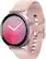 Left. Samsung - Geek Squad Certified Refurbished Galaxy Watch Active2 Smartwatch 40mm Aluminum - Pink Gold.