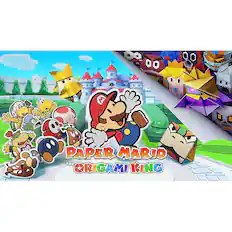 Front. Nintendo - Paper Mario: The Origami King.
