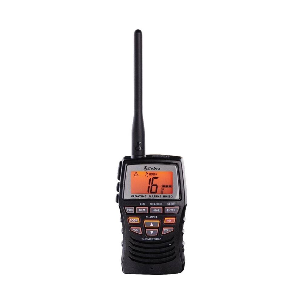 Alt View 11. Cobra - Marine 2-Way Radio - Black/Orange.