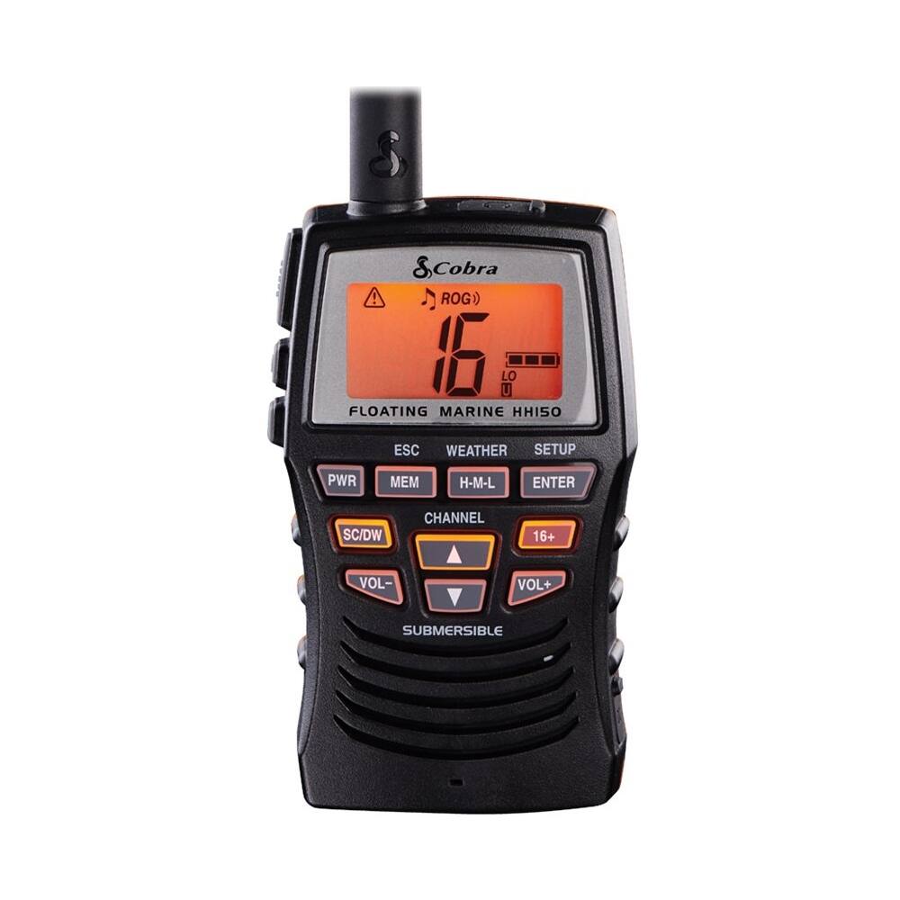 Alt View 14. Cobra - Marine 2-Way Radio - Black/Orange.