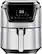 Angle. CHEFMAN - Chefman TurboFry Touch 4.5 Qt. Digital Air Fryer - Stainless Steel.