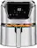 Left. CHEFMAN - Chefman TurboFry Touch 4.5 Qt. Digital Air Fryer - Stainless Steel.