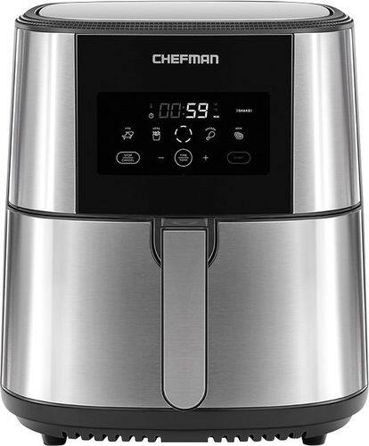 Chefman 8qt Digital Air Fryer - Silver