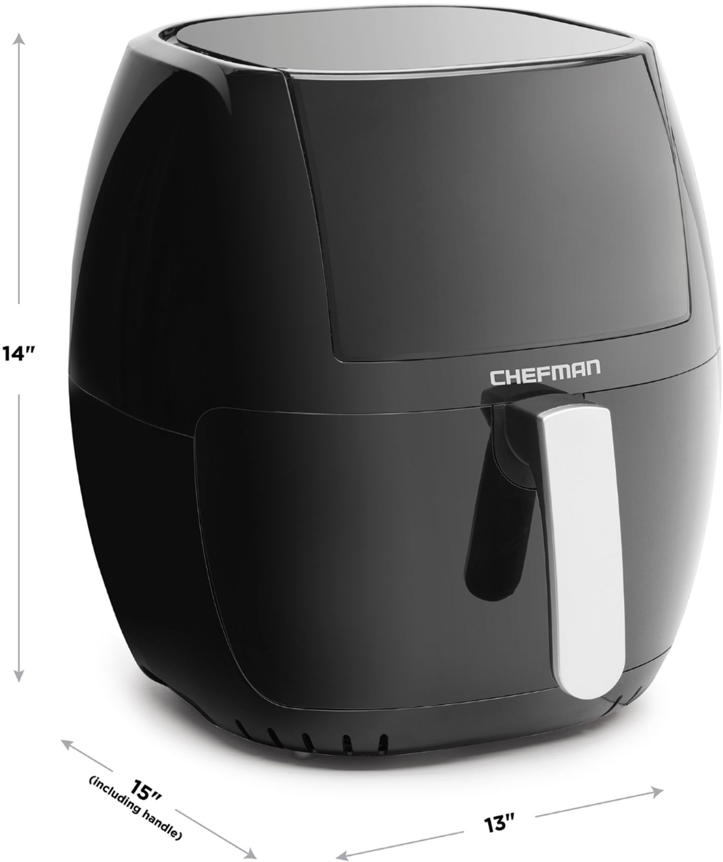 Best Buy: Chefman TurboFry 3.6 Qt. Analog Air Fryer, Dual Dial