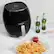 Alt View 14. Chefman - TurboFry Touch 8 Qt. Air Fryer w/ Advanced Digital Display - Black.