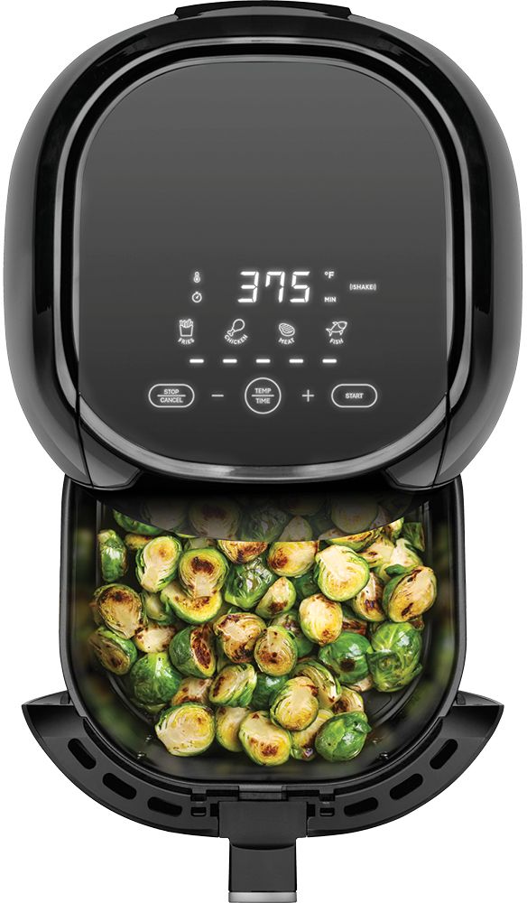 Chefman TurboFry Touch 8 Quart Air Fryer w/ XL Viewing Window & Advanced  Digital Display, Fry with Less Oil for Healthy Food, Adjustable Temperature