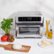 Alt View Zoom 13. Chefman - Toast-Air 20L Dual Function Air Fryer + Oven w/ 9 Cooking Presets - Stainless Steel.