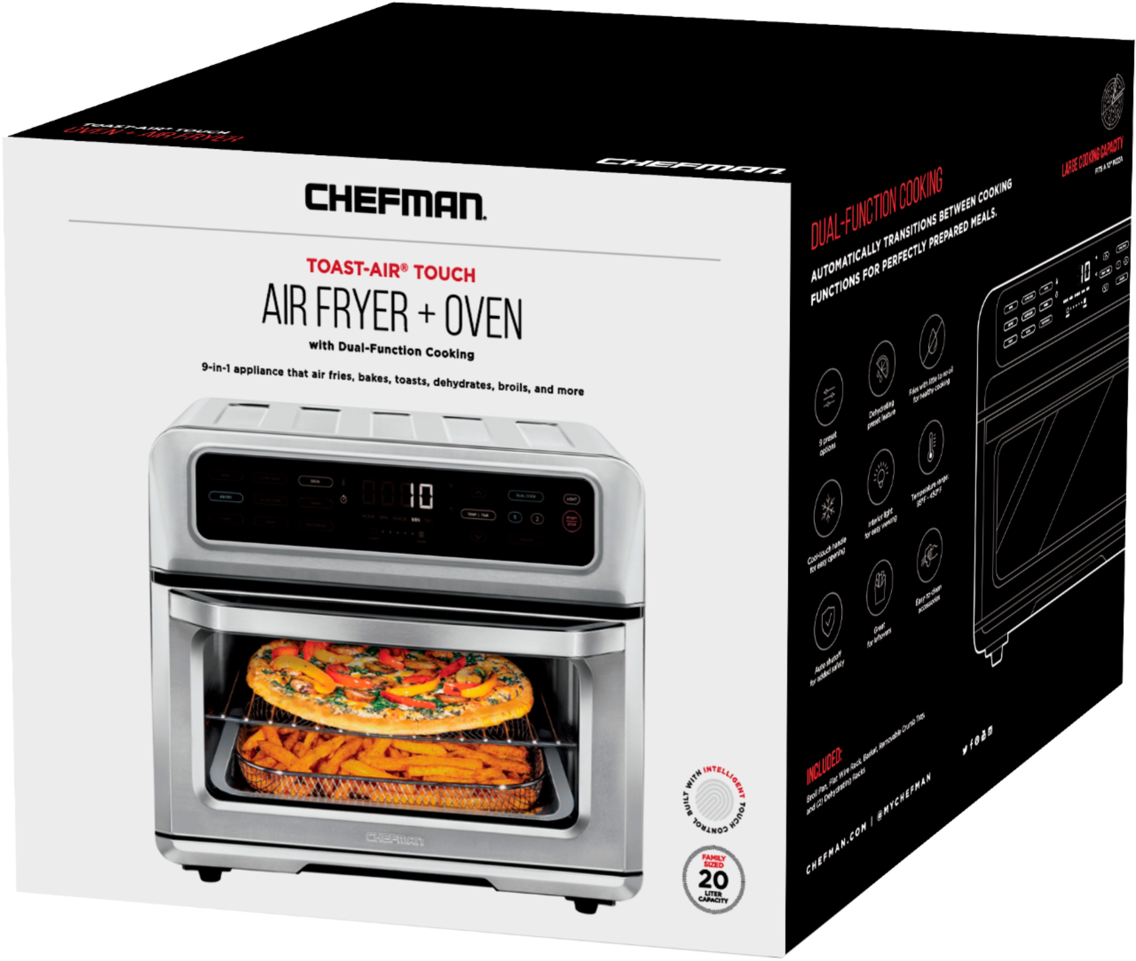 Best Buy: Chefman Toast-Air 20L Dual Function Air Fryer + Oven w
