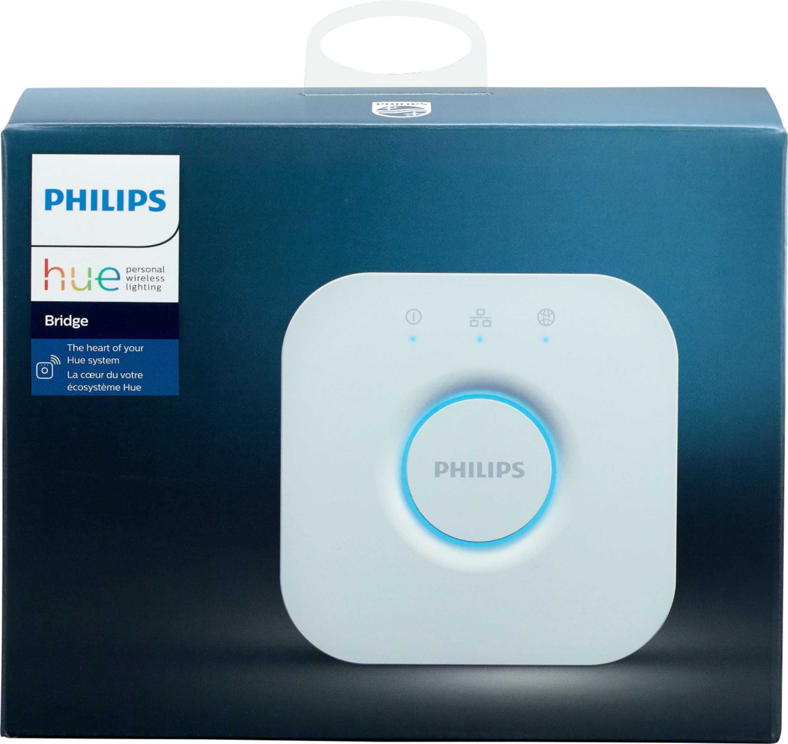 Philips HUE 2nd Generation Bridge 2.1 Hub Power Supply and Network Cable