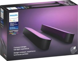 Philips - Geek Squad Certified Refurbished Hue Play White & Color Ambiance Smart LED Bar Light (2-Pack) - Multicolor - Front_Zoom