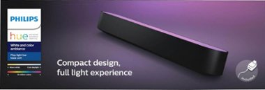Philips - Geek Squad Certified Refurbished Hue Play White & Color Ambiance Smart LED Bar Light - Multicolor - Front_Zoom