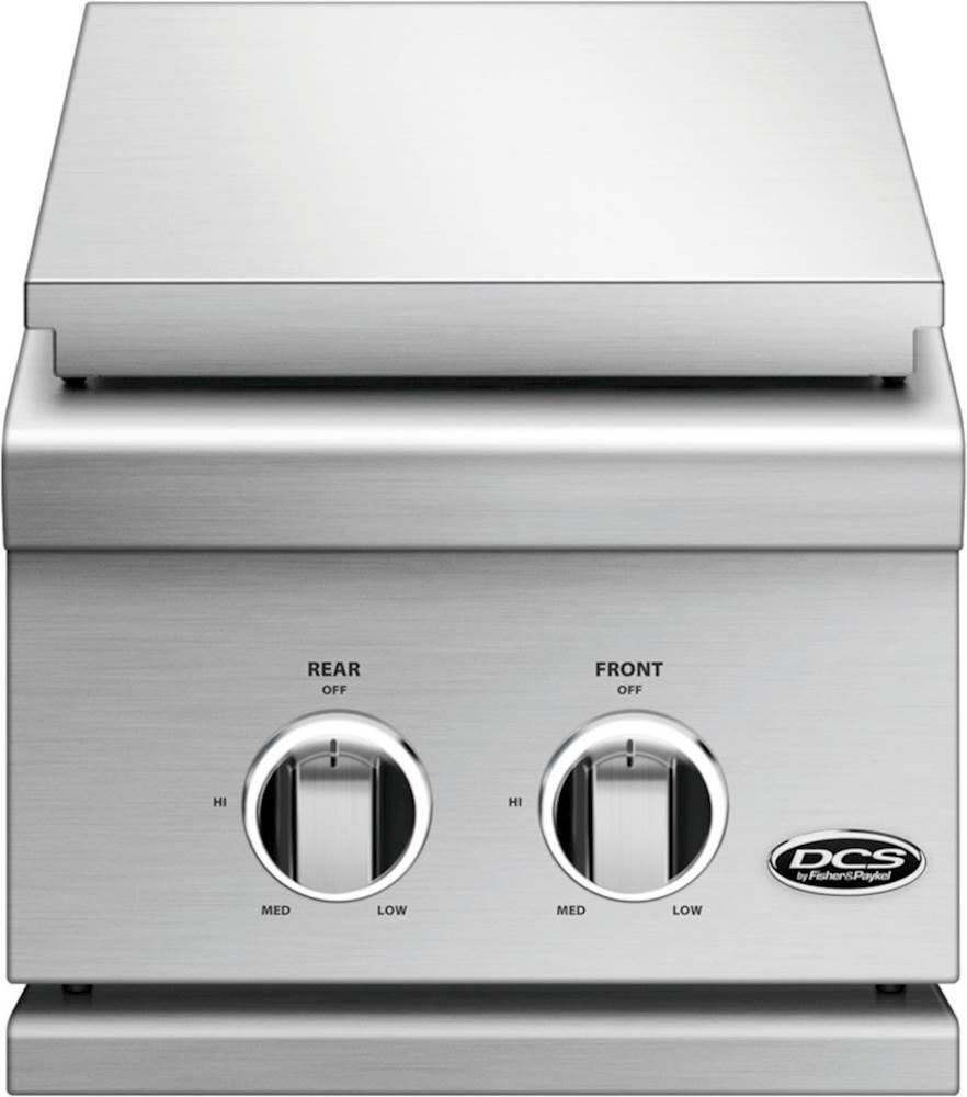 Alt View 11. Fisher & Paykel - Double Side Burner - Stainless Steel.