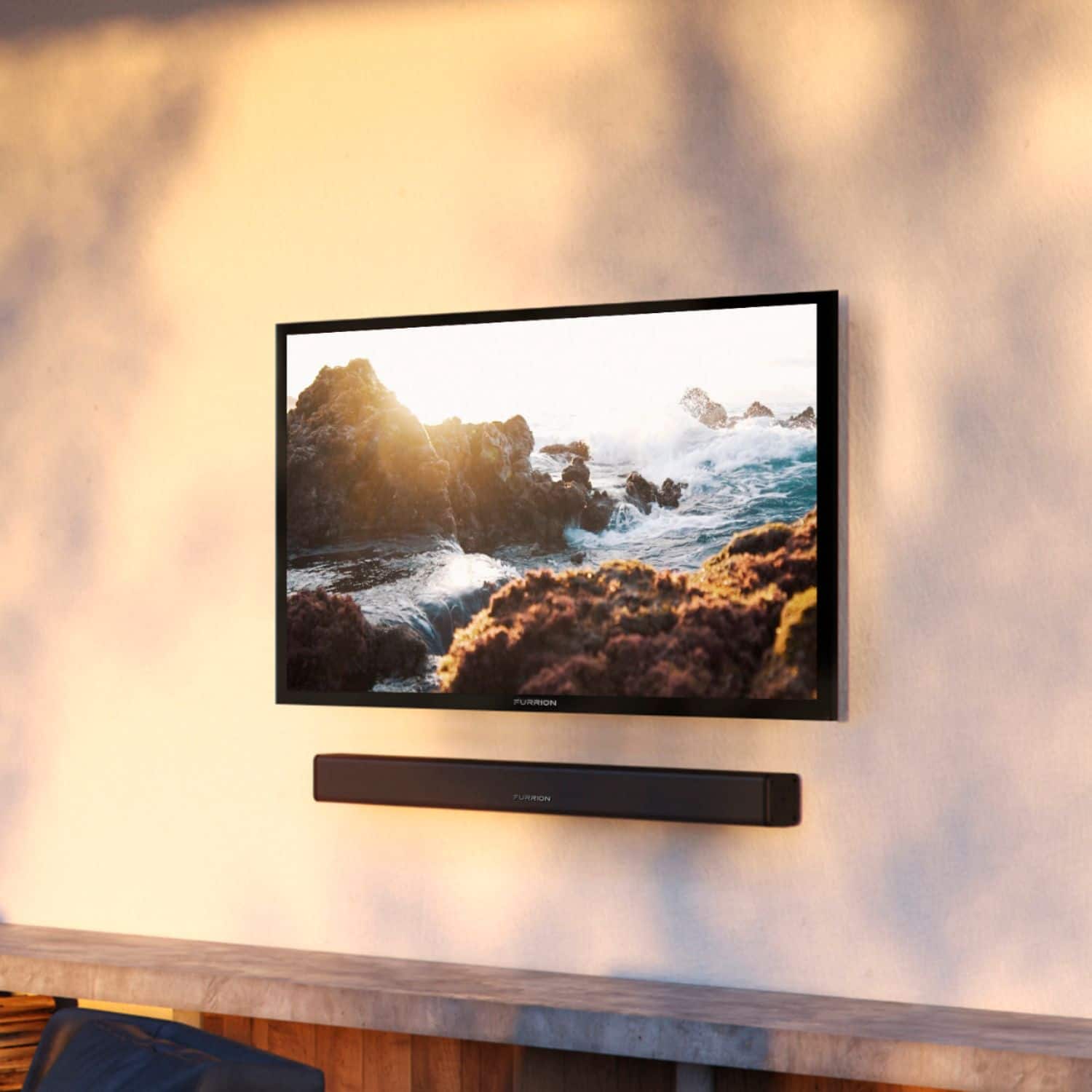 Alt View 15. Furrion - 43" Class LED Outdoor Partial Sun 4K UHD TV - Black.