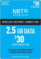 Net10 - $30 Mobile Hotspot 2.5GB Data Plan (Email Delivery) [Digital] - Front_Zoom