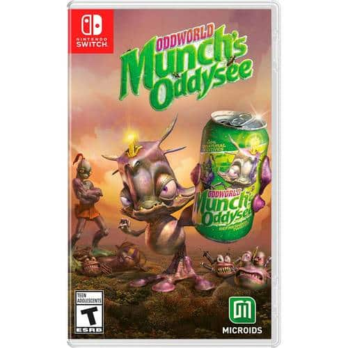 Oddworld: Munch's Oddysee HD Standard Edition - Nintendo Switch, Nintendo Switch Lite