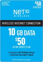 Net10 - $50 Mobile Hotspot 10 GB 60 Days Plan (Email Delivery) [Digital] - Front_Zoom