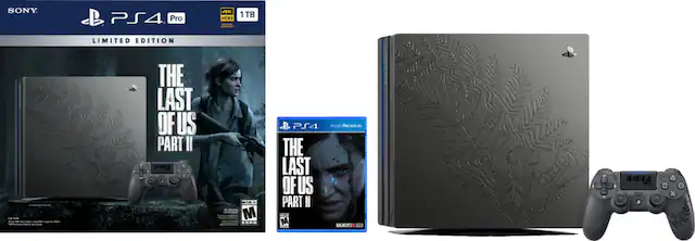 Front. Sony Interactive Entertainment - PlayStation 4 Pro 1TB Limited Edition The Last of Us Part ll Console Bundle. - M (Mature 17+)