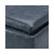 Alt View 11. Simpli Home - Rockwood 17 inch Wide Contemporary Square Cube Storage Ottoman with Tray - Denim Blue.