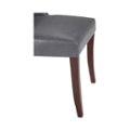Alt View Zoom 12. Simpli Home - Walden Contemporary Faux Leather & High-Density Foam Dining Chairs (Set of 2) - Stone Gray.