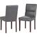 Alt View 17. Simpli Home - Ashford 4-Leg Faux Leather and High-Density Foam Dining Chairs (Set of 2) - Stone Gray.