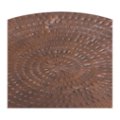 Alt View Zoom 11. Simpli Home - Griffen Round Contemporary Iron Accent Side Table - Antique Copper.