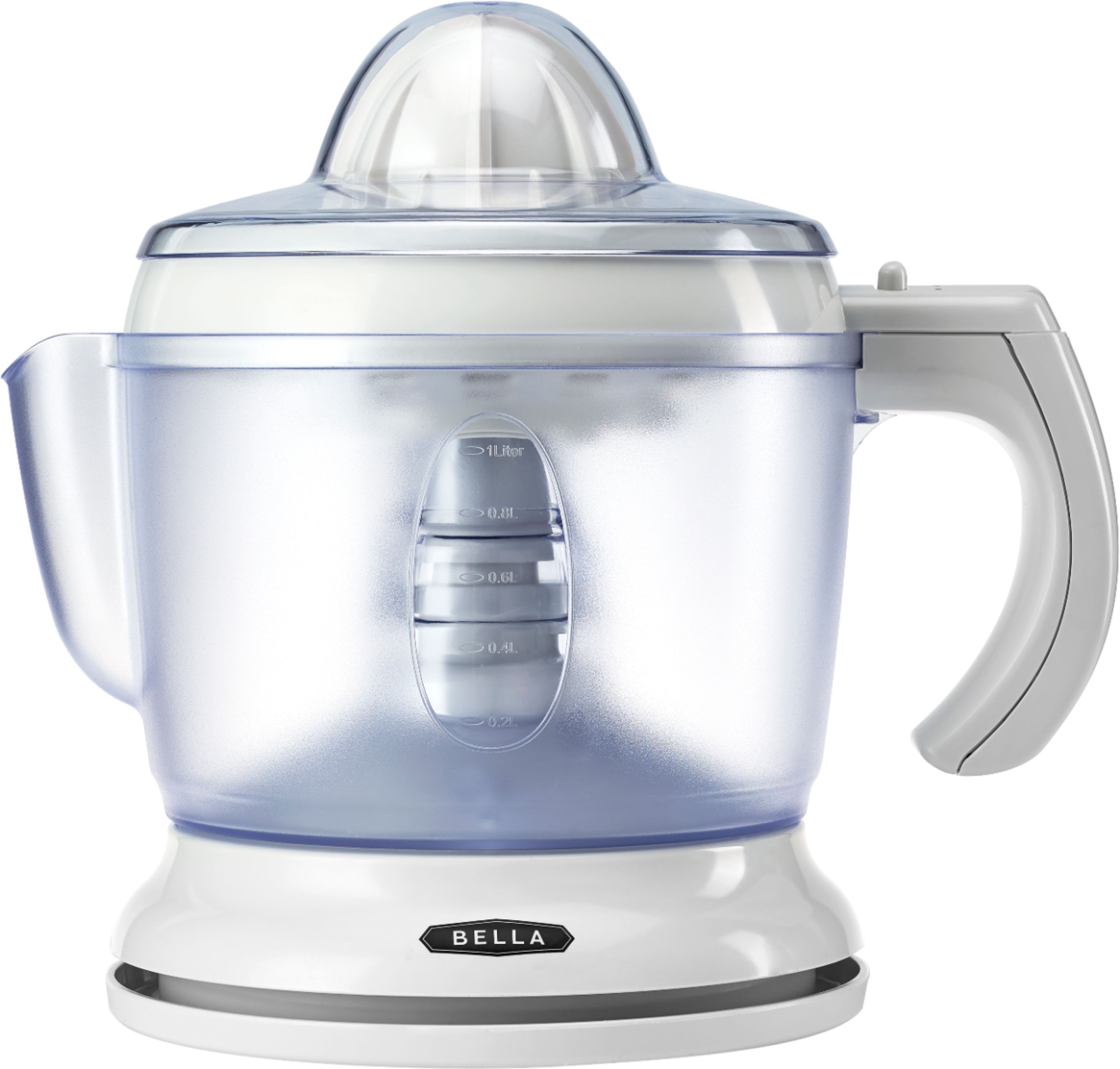 Angle View: Bella - Electric Citrus Juicer - White