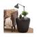 Alt View 14. Simpli Home - Garvy Round Contemporary Iron Accent Side Table - Rustic Bronze.
