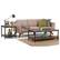 Left. Simpli Home - Skyler Rectangular Modern Solid Mango Wood Coffee Table - Dark Cognac Brown.
